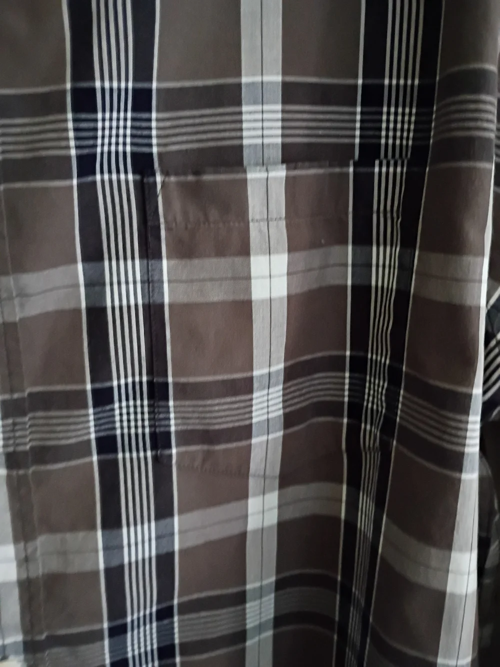 J. Crew Grey Plaid Long-Sleeve Button-Down Shirt